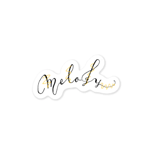 Melody(Sticker) 스티커