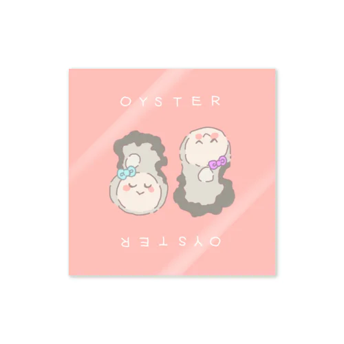 ゆめみる牡蠣ダブル Sticker