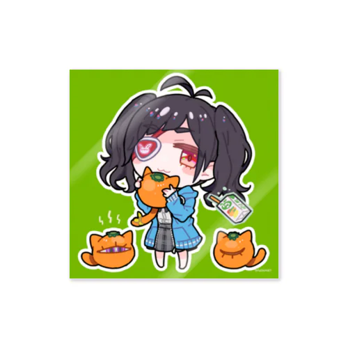 Gathered MIKAN Sticker