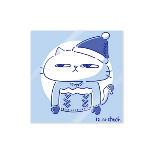 12.10 ねこくん Sticker