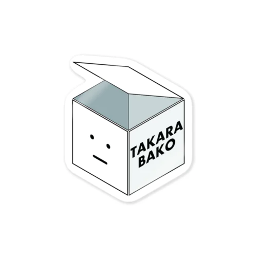 TAKARABAKOのステッカー Sticker