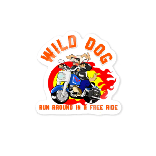 WILD DOG Sticker