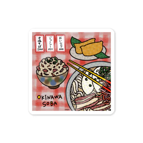 Okinawa Soba ステッカー