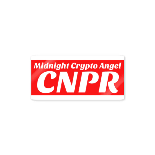 CNPR 赤 Sticker