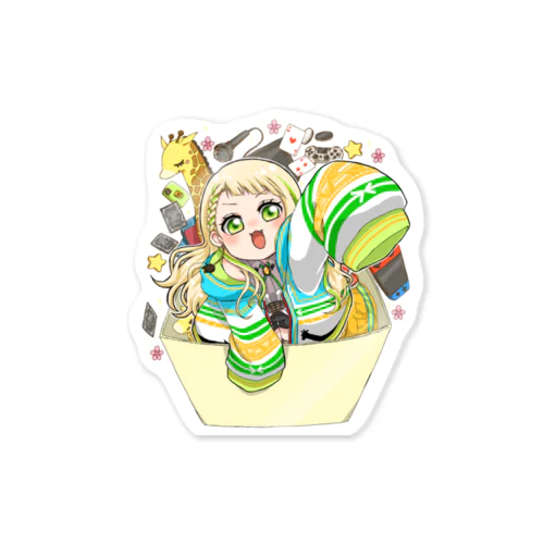 キリンちゃん Sticker