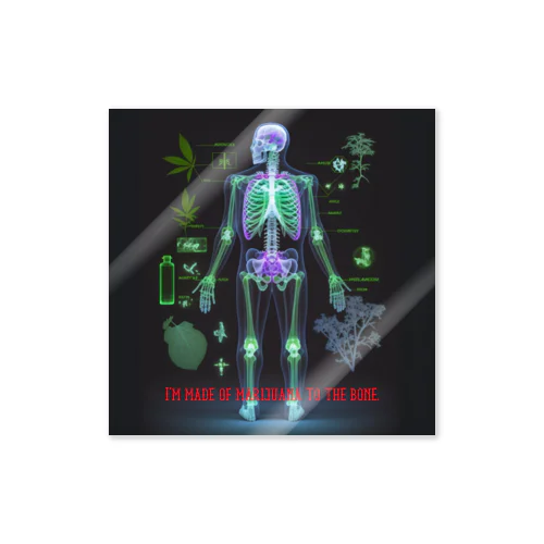 Smoke- X-ray Sticker