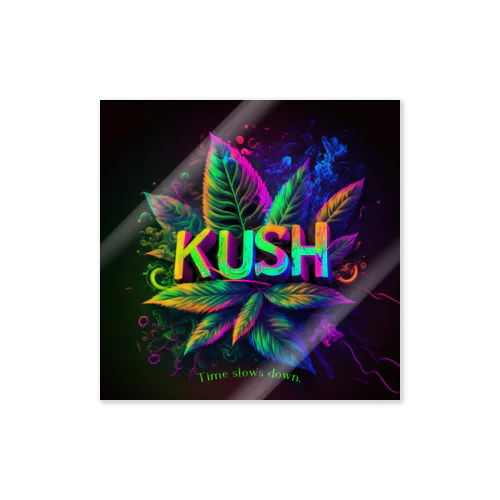 Smoke- Kush Sticker