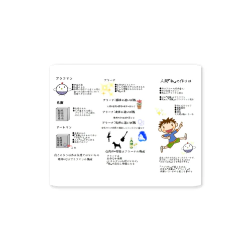 古代インド哲学を分かりやすくあなたに ステッカー