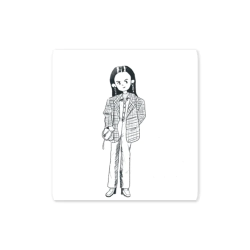 仕事できそうな女の子 Sticker