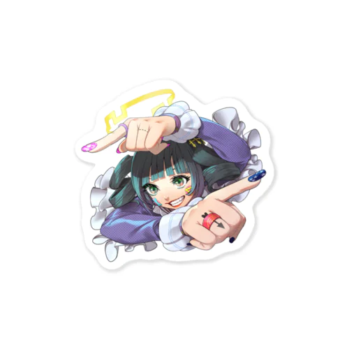 あっちむいてホイ Sticker