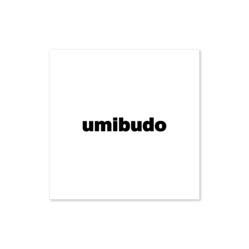 umibudo ステッカー