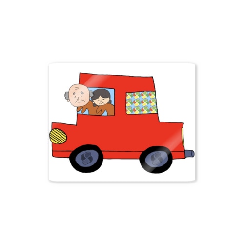 じばあin car Sticker