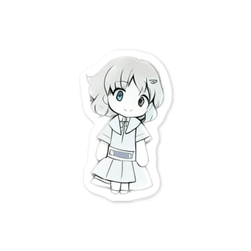 オッドアイちゃん Sticker