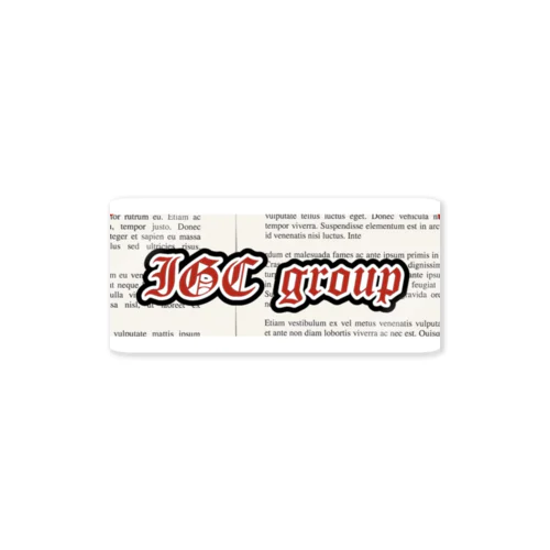 IGC Sticker