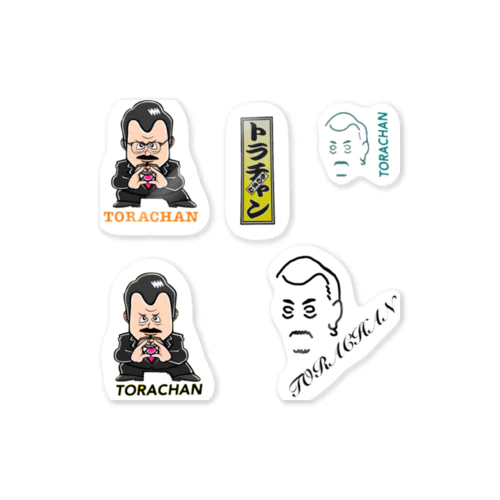 トラチャンステッカー Sticker