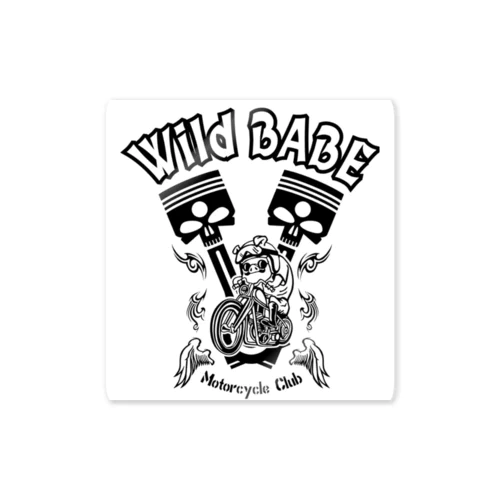 Wild BABE ステッカー