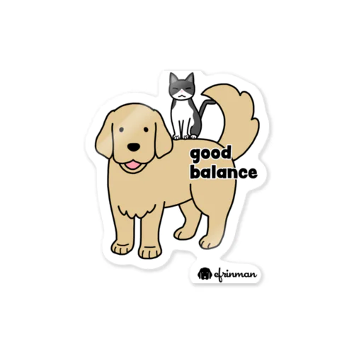 good balance ステッカー