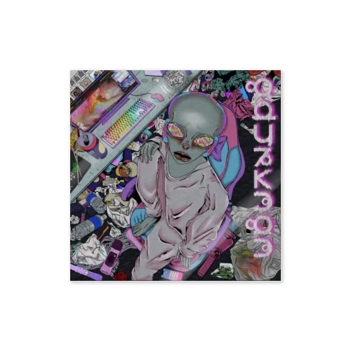 ニートグレイちゃん Sticker