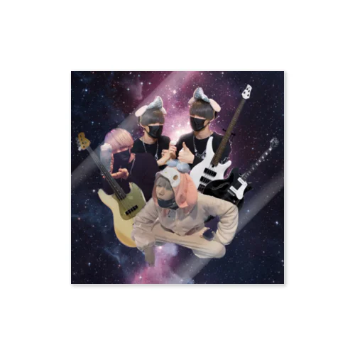 ピョン･GALAXYT ねこ うさぎどし･ver Sticker