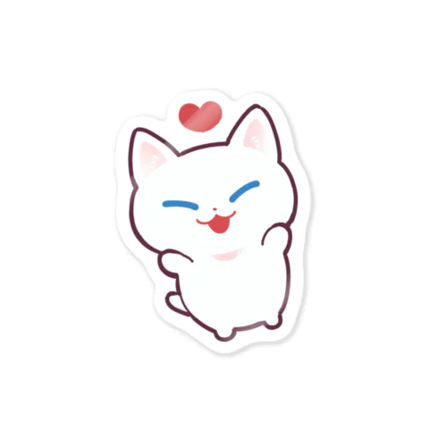 のらねこみーくん・小さなしあわせ！ Sticker