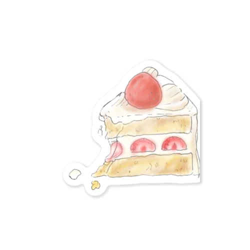 ふかんぜんケーキ ステッカー