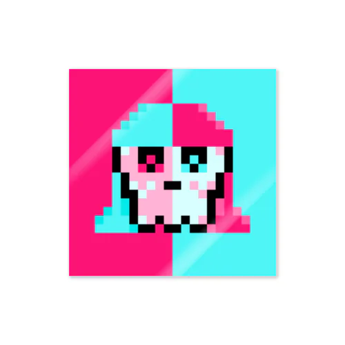 Kawaii SKULL #140 ステッカー