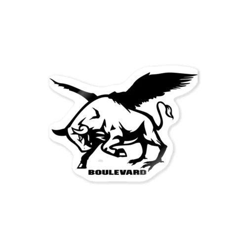 BULL BIRD 2023 (黒ロゴ) Sticker