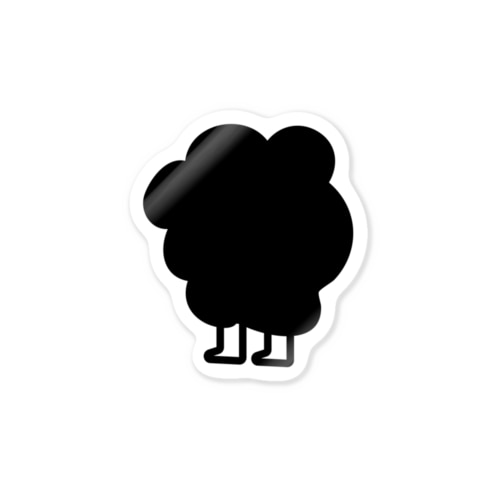ボードゲームカフェランビーフィッシュ-ランビーくん Sticker