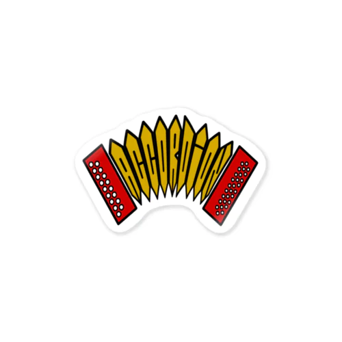 accordion Sticker