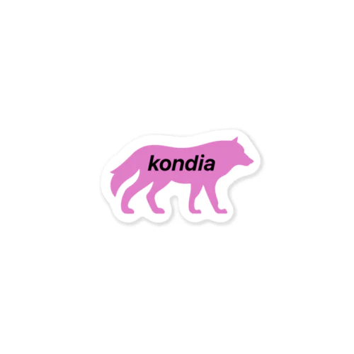 kondia ロゴ Sticker