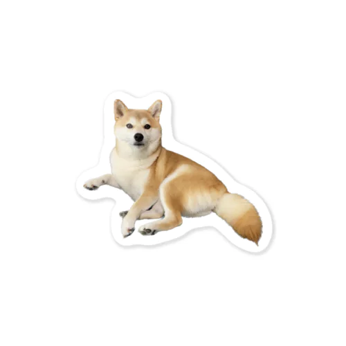 まったり犬 Sticker