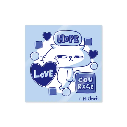 1.14 ねこくん Sticker