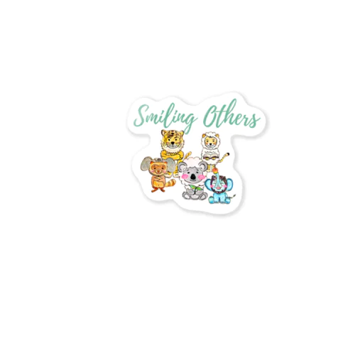Smiling Others × 心の描き人 コラボグッズ ステッカー