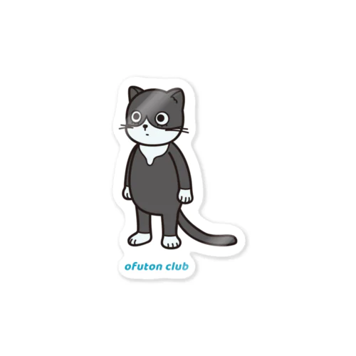 ofuton club neko君 Sticker