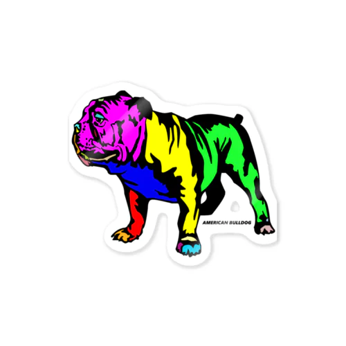 AMERICAN BULLDOG Sticker