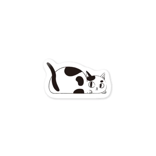 シュレーディンガーの猫の箱の1匹 Sticker