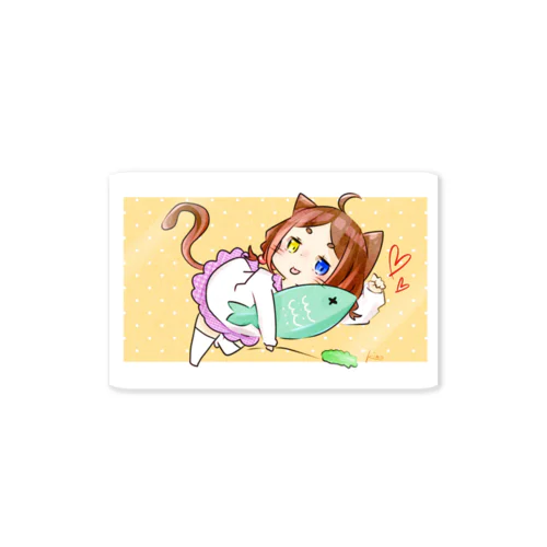 すーぱーねこねこがーる♡♡ Sticker