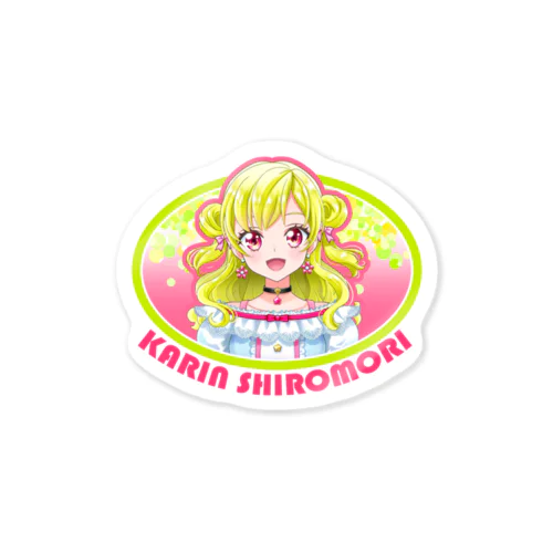 白森かりん Sticker