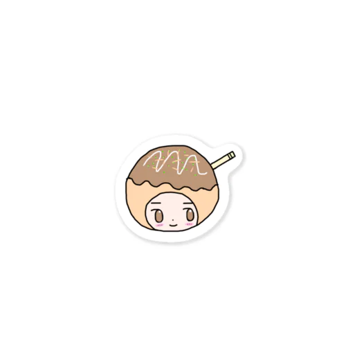 たこやきちゃん Sticker