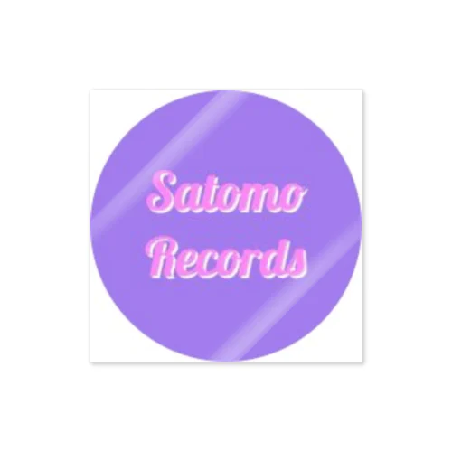 Satomo Records ステッカー