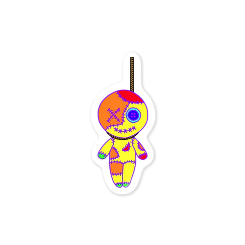 HANGING VOODOO DOLL VIVID ステッカー