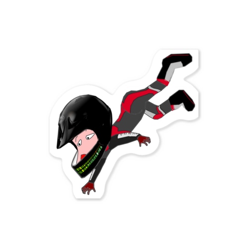 編集マン キャラ Sticker