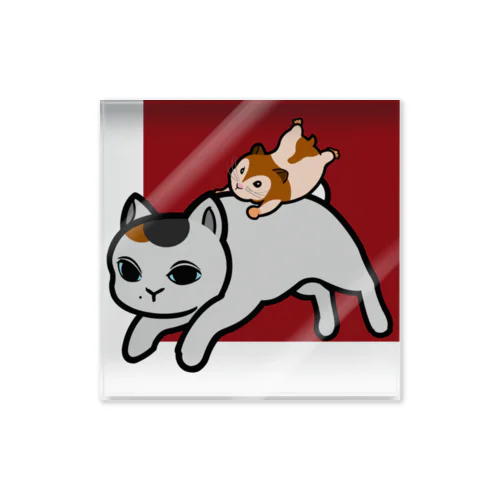 焼きそばパンABステッカー Sticker