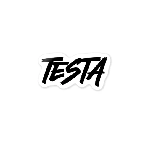 TESTA's Black Sticker