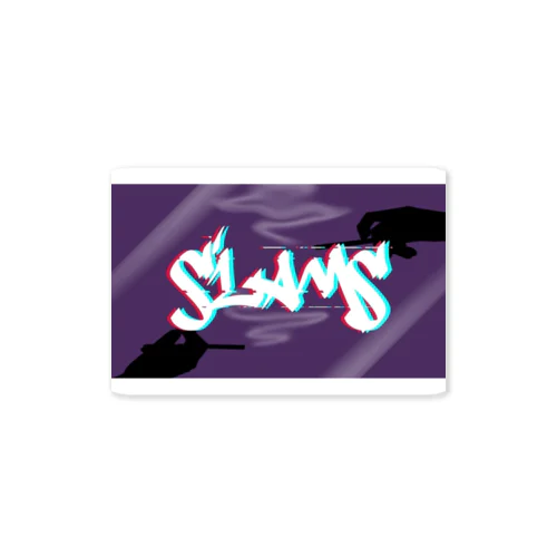 SLAMs ステッカー