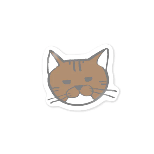 ゆるキジトラねこちゃん2 Sticker