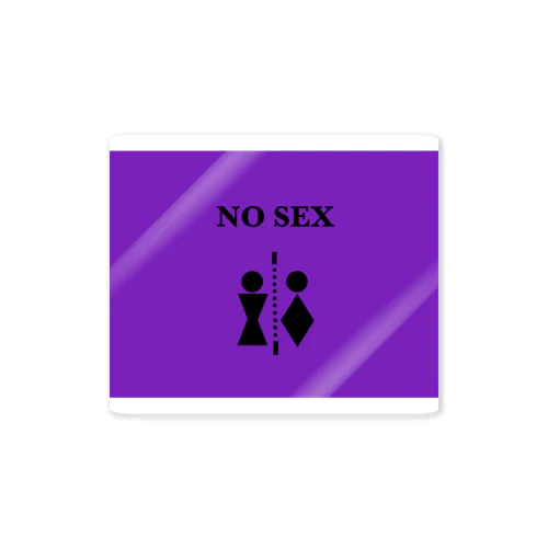 NO SEX Sticker