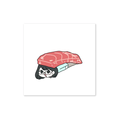お寿司のフライパン Sticker