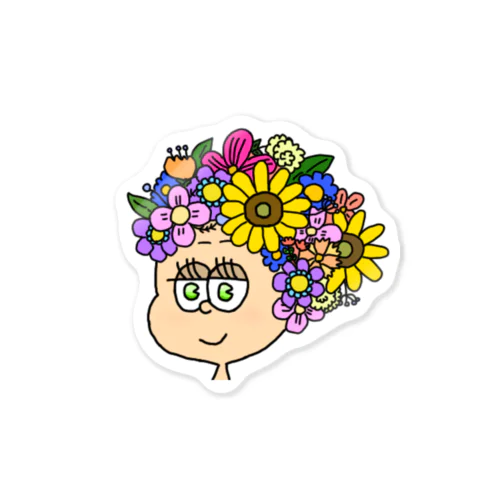 flower girl Sticker