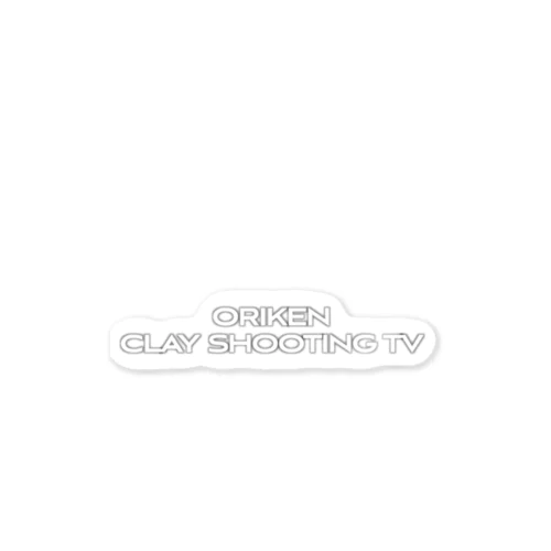 ORIKEN CLAY SHOOTING TV Sticker